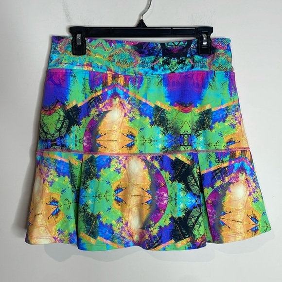 SOLD Dona Jo | Women’s Colorful Athletic Skort Size XL - Picture 3 of 7